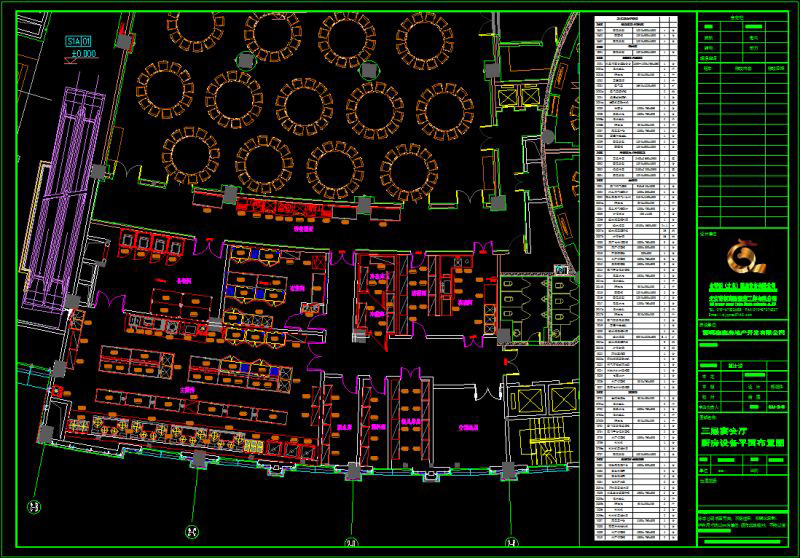 酒店廚房設計圖具備哪些要求-深化設計
