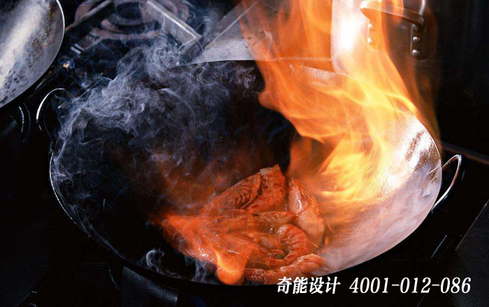 高檔餐廳廚房設計