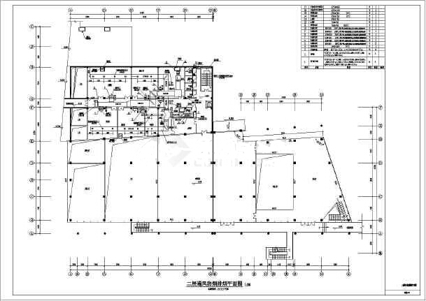 酒店廚房排煙設計圖
