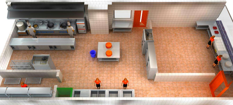 餐飲店廚房設(shè)計注意事項(xiàng)