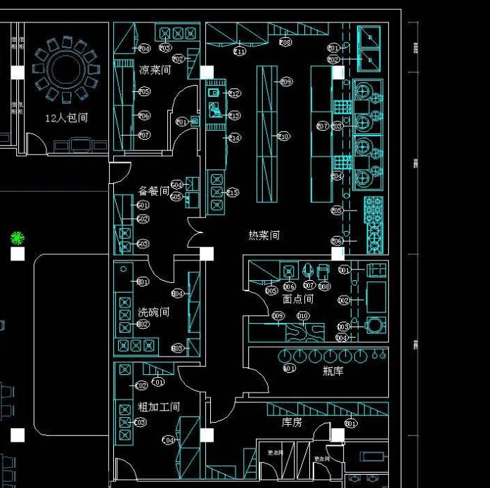 中餐廳廚房設計注意要點